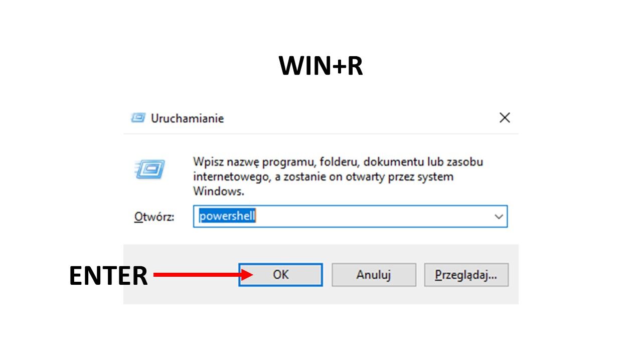Uruchomienie dowolnej komendy